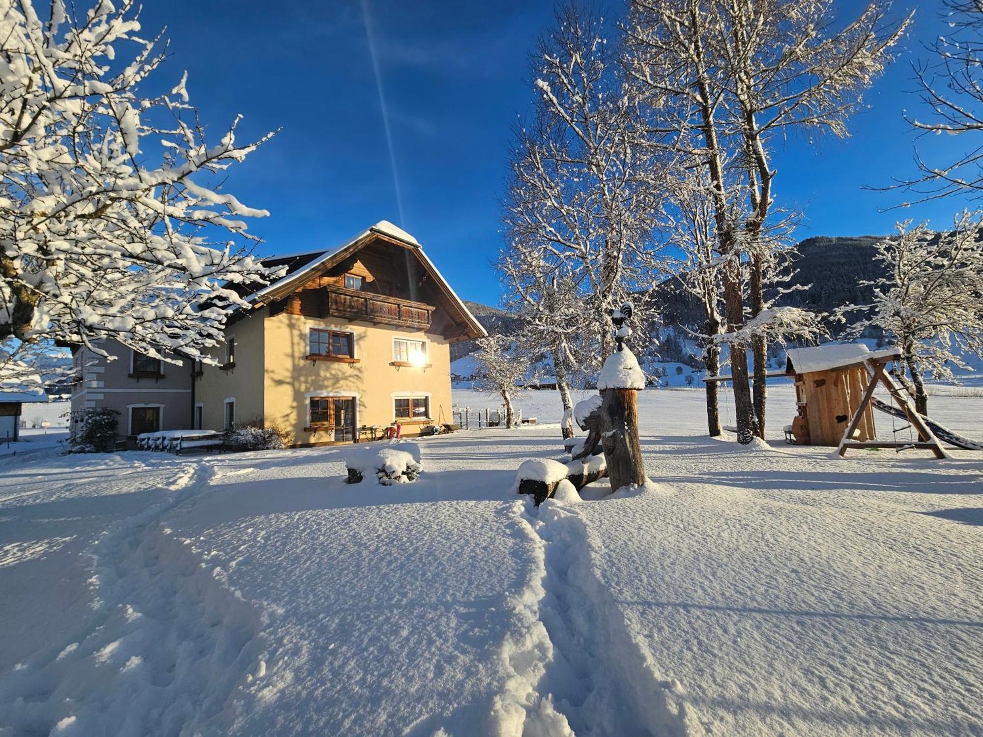 Landhotel Lacknerhof Mariapfarr Exterior foto
